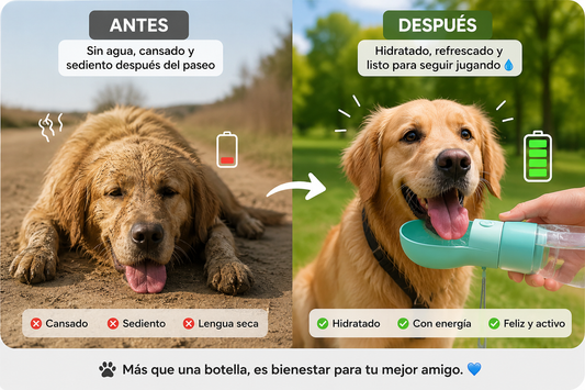 AquaPaw – Botella portátil de agua para mascotas