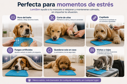 LamiZen – Alfombrilla Calmante para Perros y Gatos