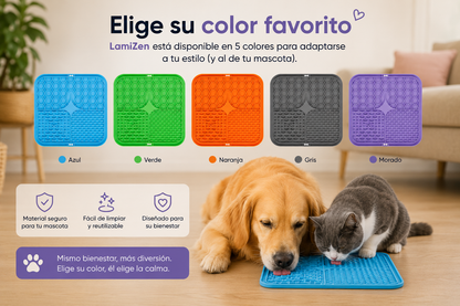 LamiZen – Alfombrilla Calmante para Perros y Gatos