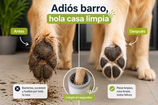 Limpiapatas -  Limpieza rápida y sin complicaciones para tu mascota