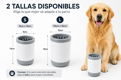 Limpiapatas -  Limpieza rápida y sin complicaciones para tu mascota